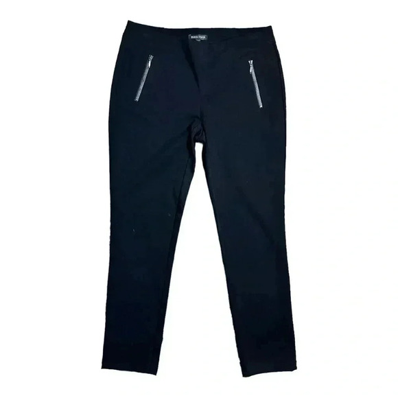 Eileen Fisher Pants - Eileen Fisher High Waist Slim Fit Black Pants XS
